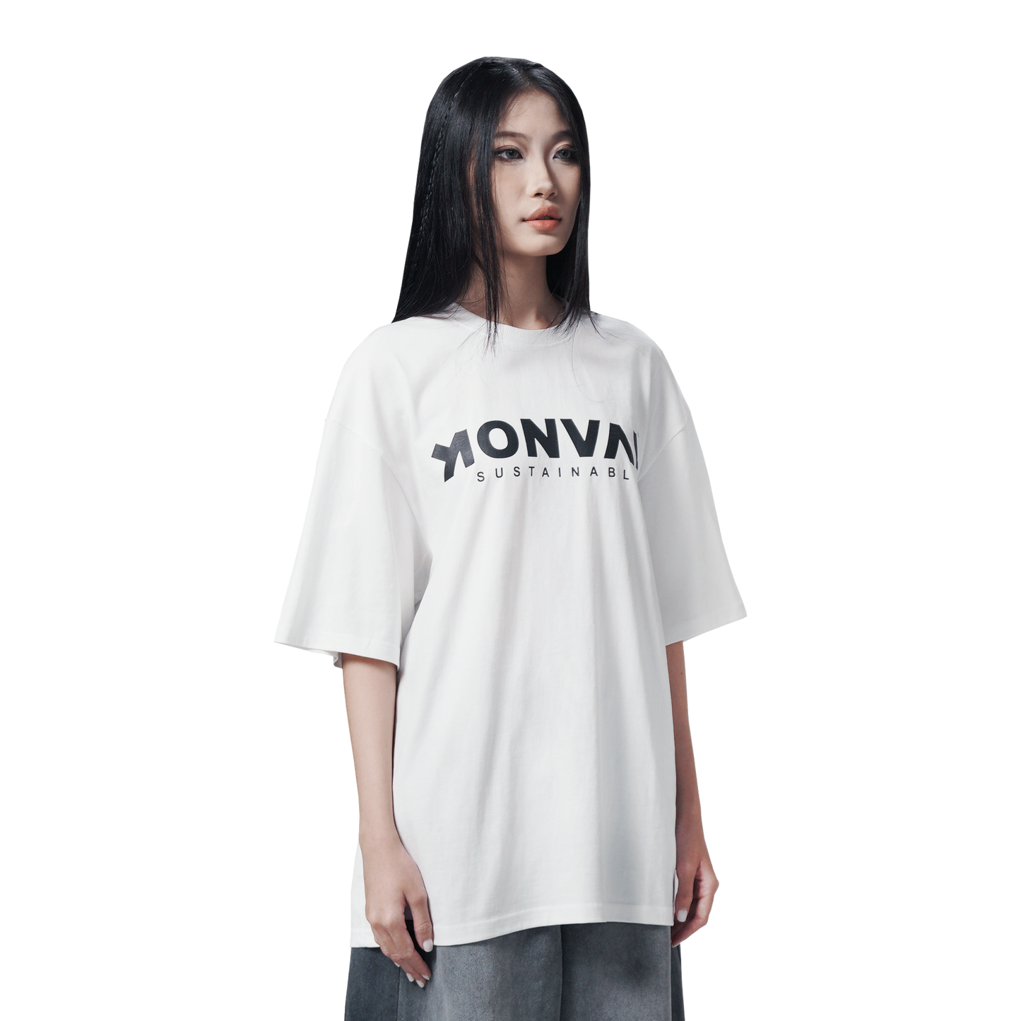KONVAL FRONT LOGO ROUND T-SHIRT
