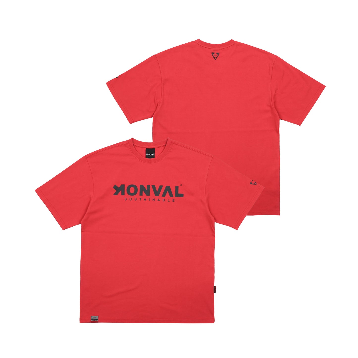KONVAL FRONT LOGO ROUND T-SHIRT