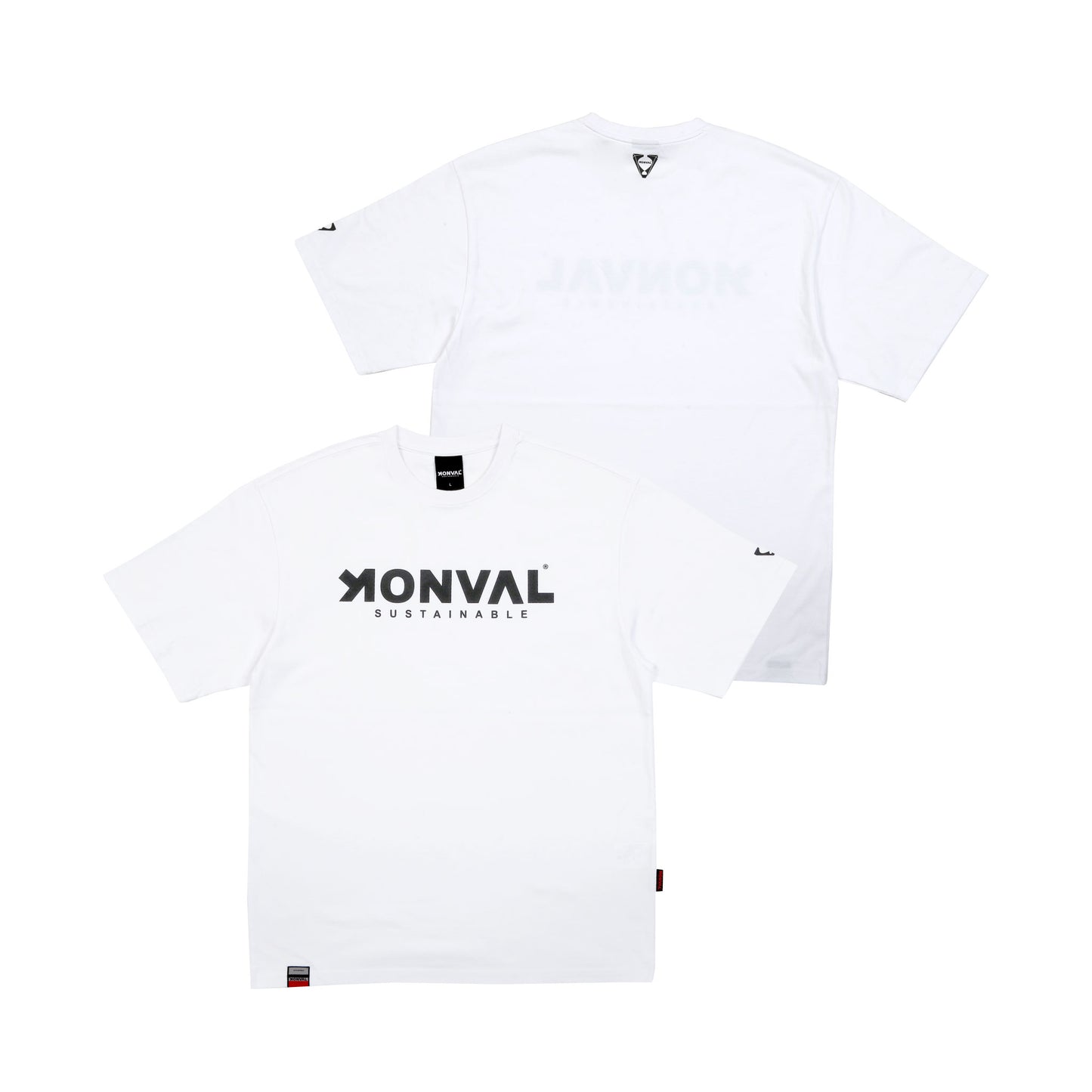 KONVAL FRONT LOGO ROUND T-SHIRT